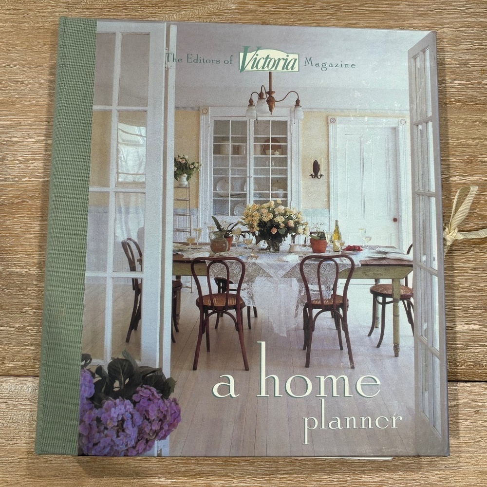 Vintage Y2K Victoria Magazine Home Planner